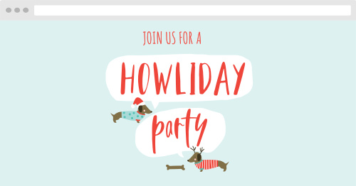 Dashing Dachshund Holiday Website