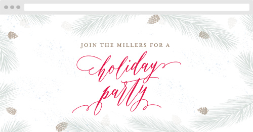 Perfect Pinecone Holiday Website