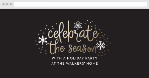 Handwritten Joy Holiday Website