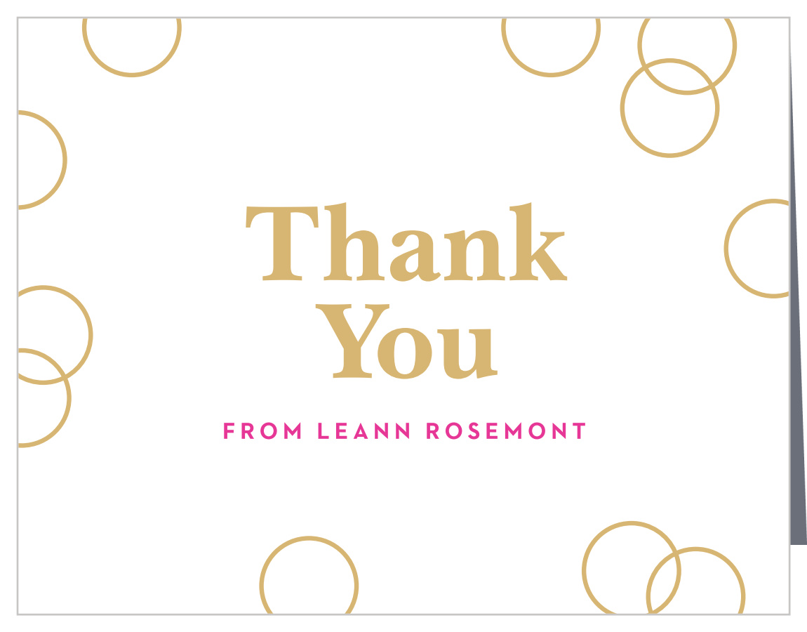 Our Girl Bridal Shower Thank You Cards