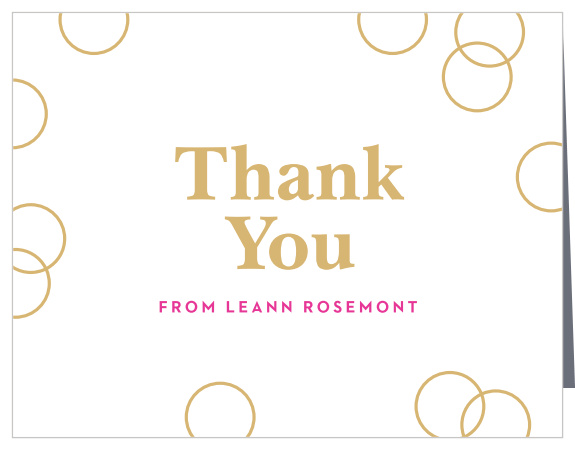 Our Girl Bridal Shower Thank You Cards