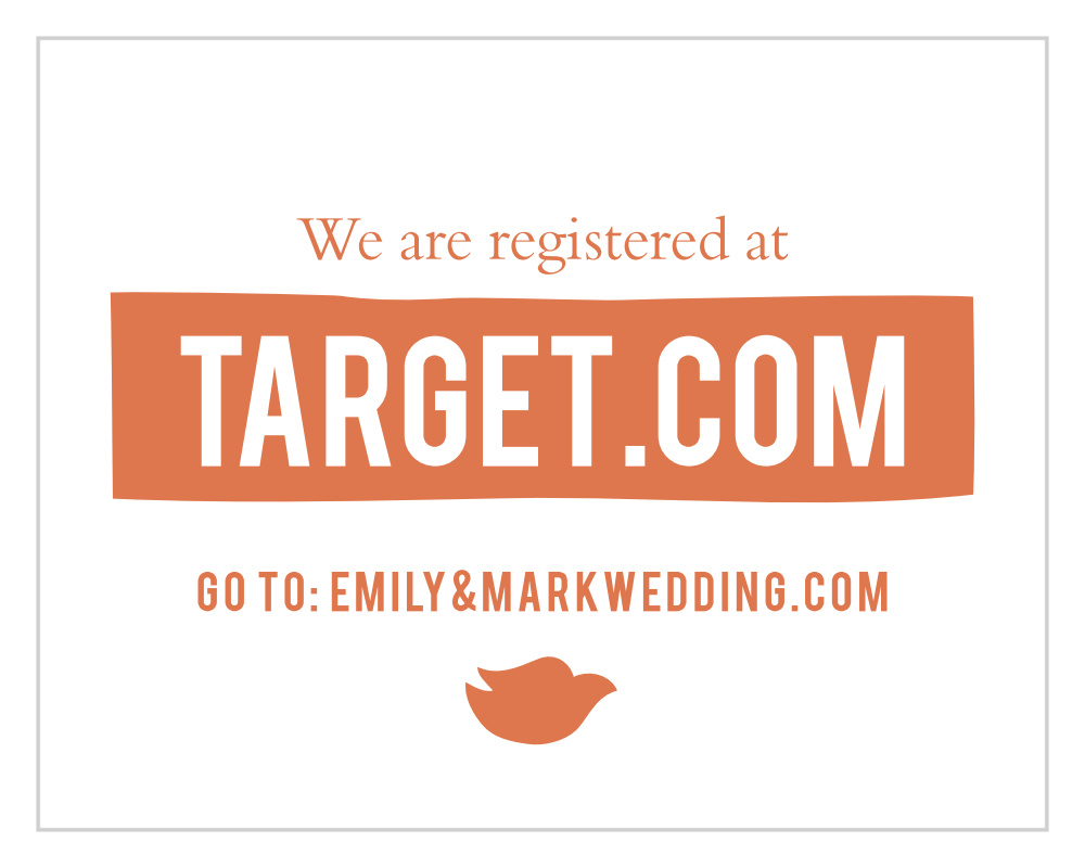 Flowering Couple Registry Cards