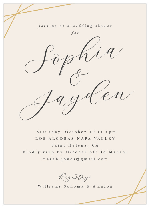 Our Pretty Threads Bridal Shower Invitations are the perfect way to gather your friends and family close for your pre-wedding celebrations!