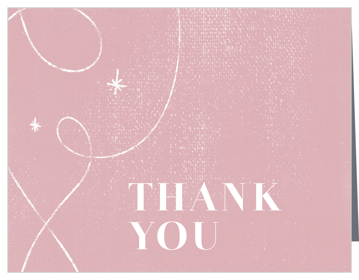 Bewitching Stars Bridal Shower Thank You Cards