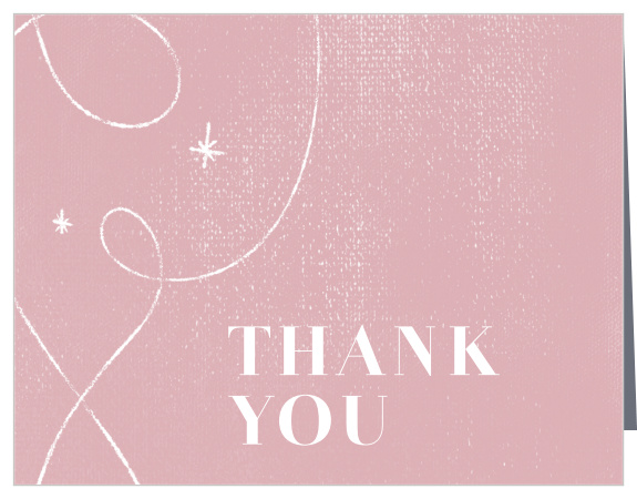 Bewitching Stars Bridal Shower Thank You Cards