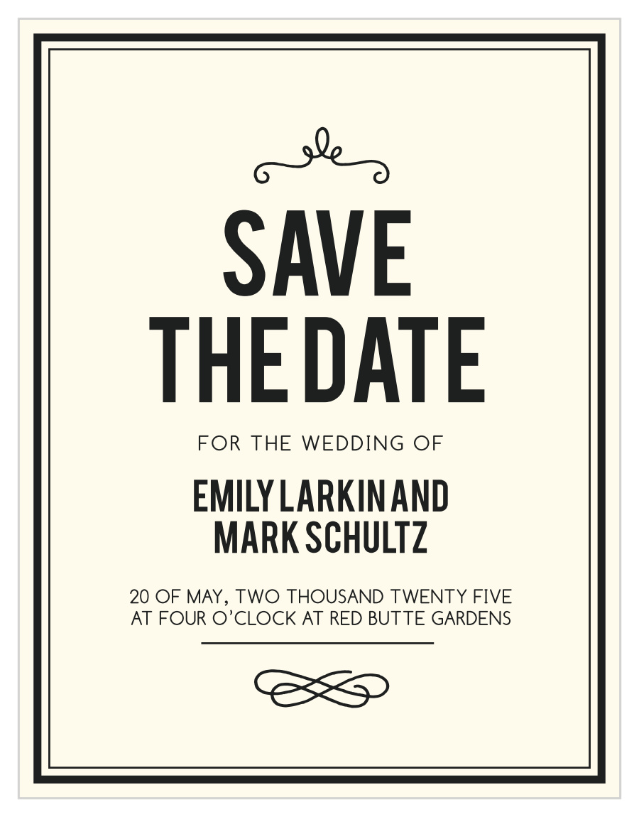Romantic Photo Blocks Save the Date Magnets