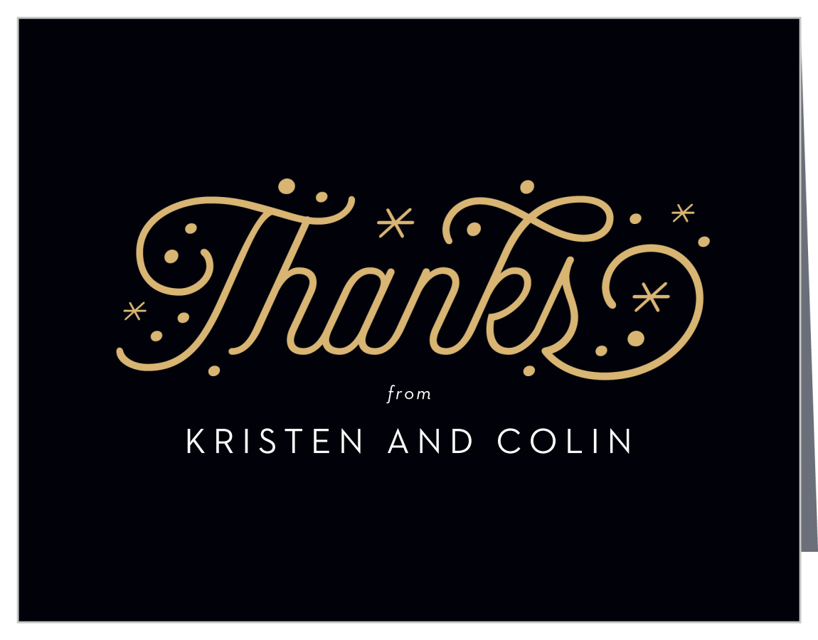 Bubbles Brews Bridal Shower Thank You Cards
