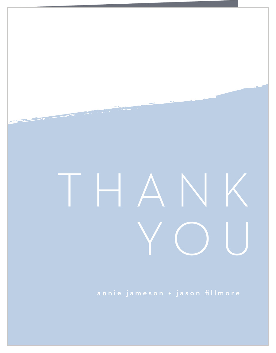 Soft Color Pop Bridal Shower Thank You Cards
