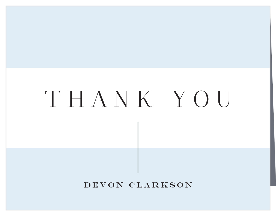 Modern Details Bridal Shower Thank You Cards