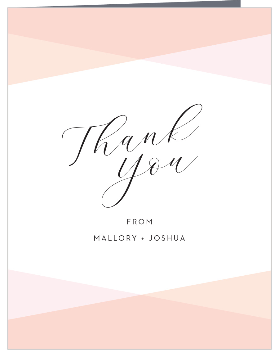 Mode Magnifique Bridal Shower Thank You Cards