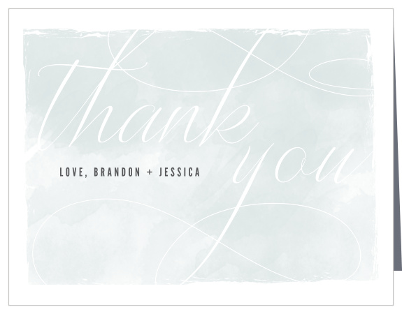 Our Modern Couple Bridal Shower Thank You Cards are the perfect way to show your appreciation for the support of your friends and family!