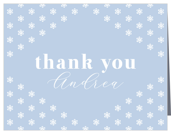 Daisy Diamond Bridal Shower Thank You Cards