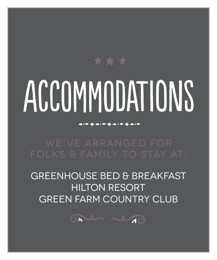 Photo Fairytale Accommodation Cards