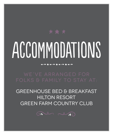 Photo Fairytale Accommodation Cards