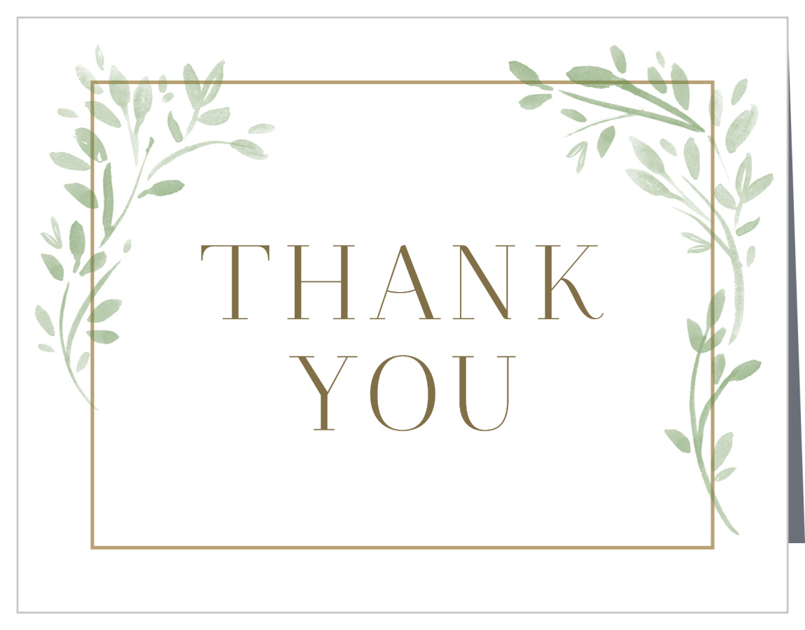 Fairytale Border Bridal Shower Thank You Cards