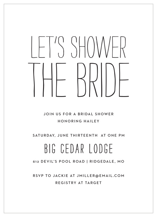 Our Anchor and Buoy Bridal Shower Invitations are the perfect way to surround yourself with your friends and family for your pre-wedding celebrations!