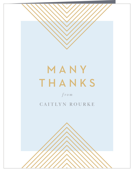 Our Elegant Geometry Bridal Shower Thank You Cards are elegant botanical designs, perfect to fit any shower theme with a few color and font changes.