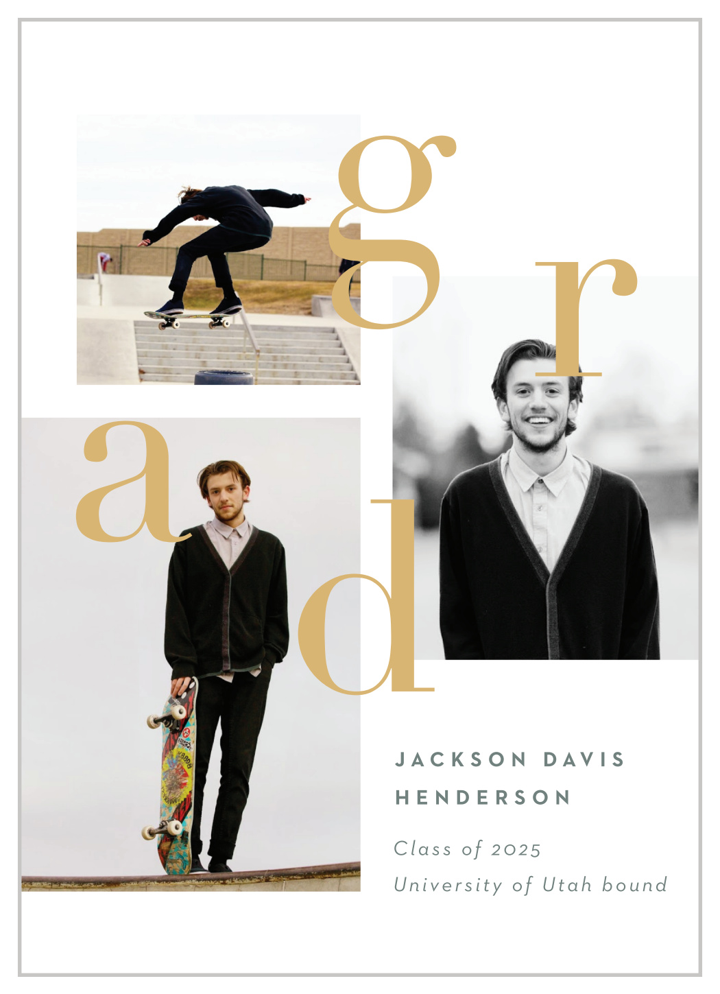 Scattered Mod Graduation Announcements