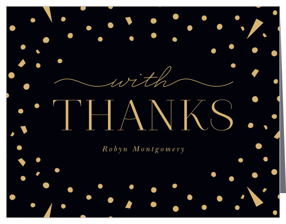 Ornate Grad Graduation Thank You Cards