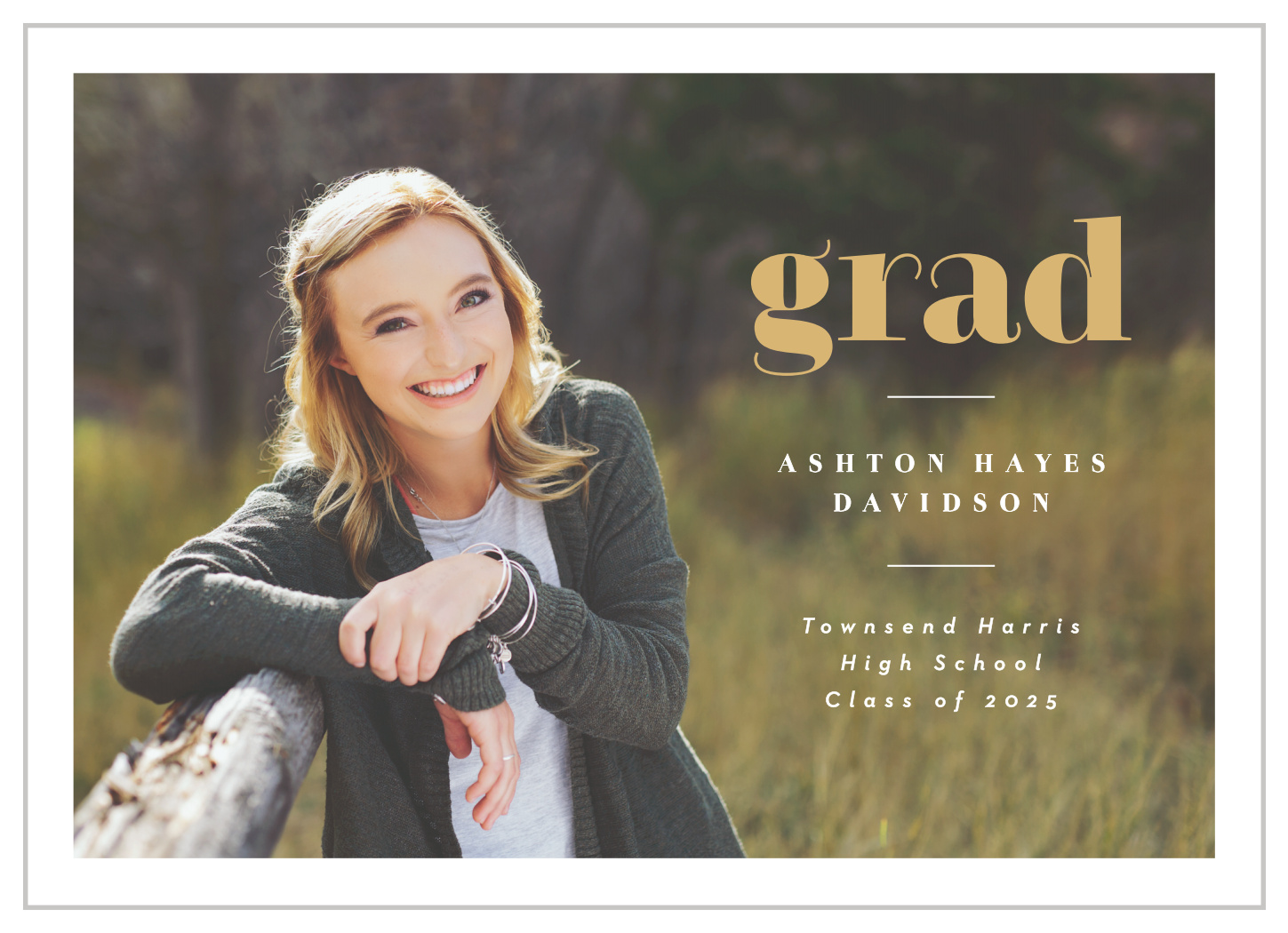 Contemporary Scholar Graduation Announcements