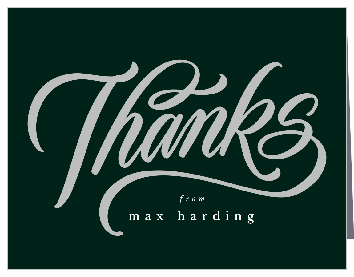 Graduating Class Graduation Thank You Cards