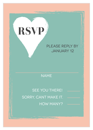 Photo Heart Response Cards