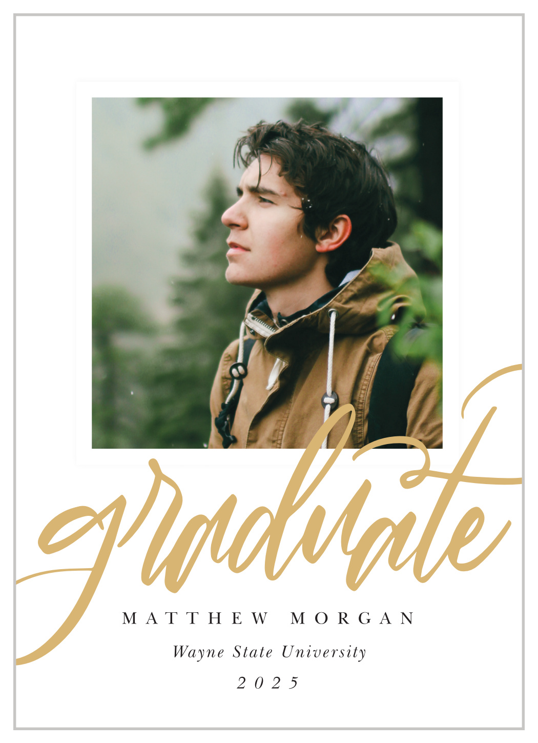 Shining Grad Graduation Announcements