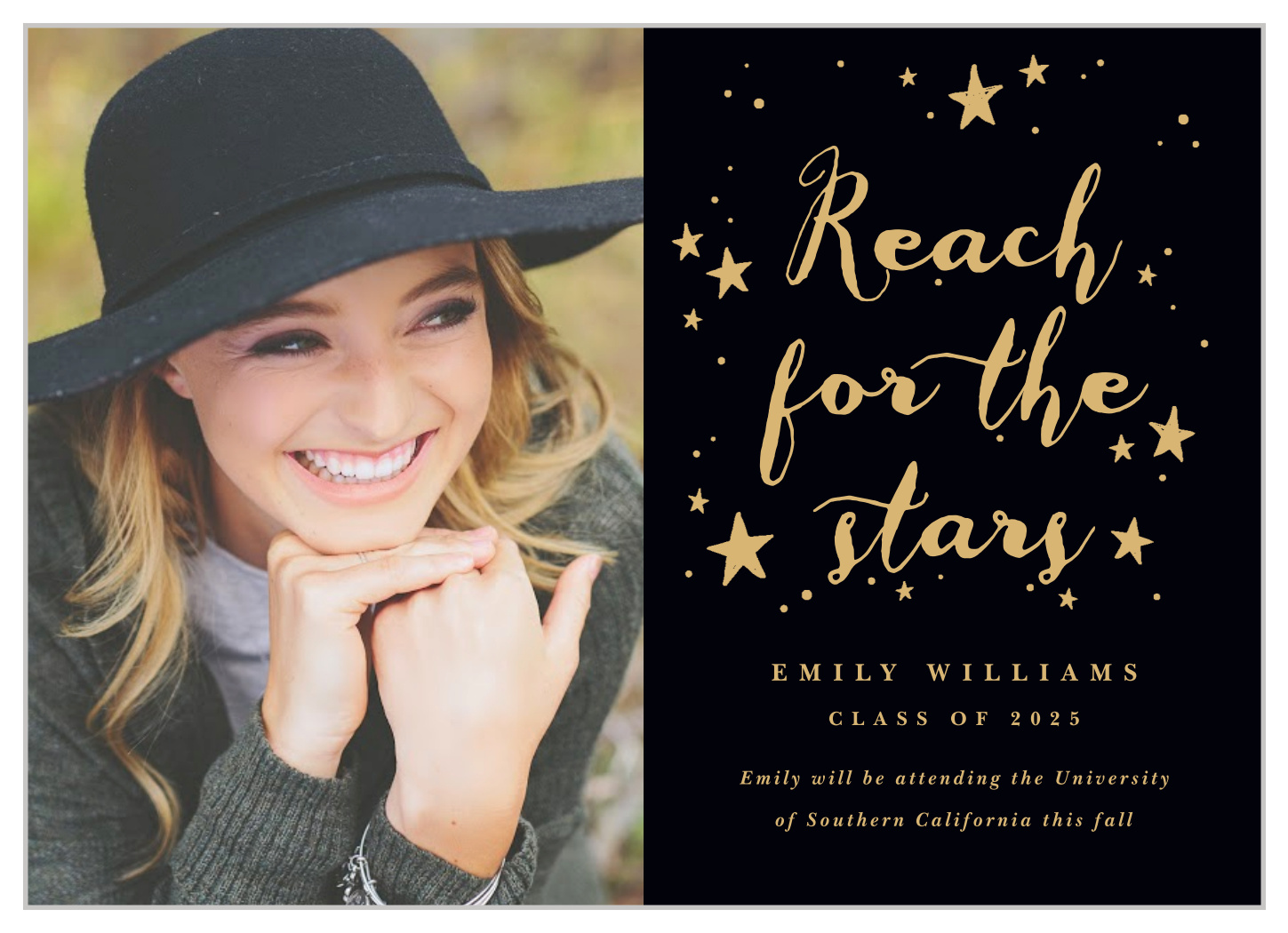 Accomplished Dreamer Graduation Announcements