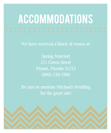 Falling Arrows Accommodation Cards