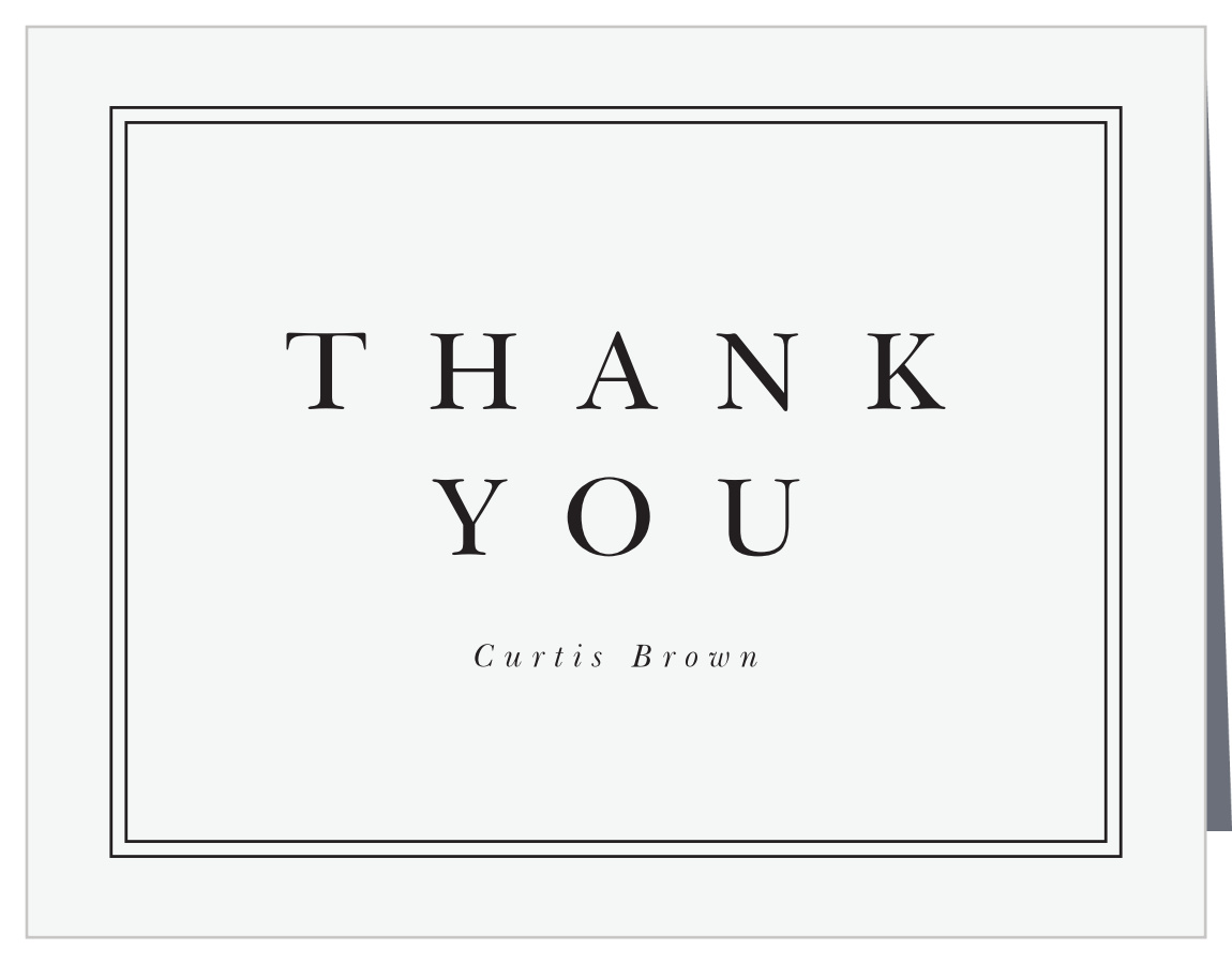 Now & Then Graduation Thank You Cards