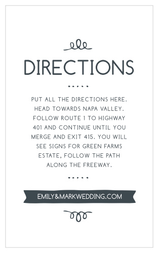 Surrounding Swirls Direction Cards