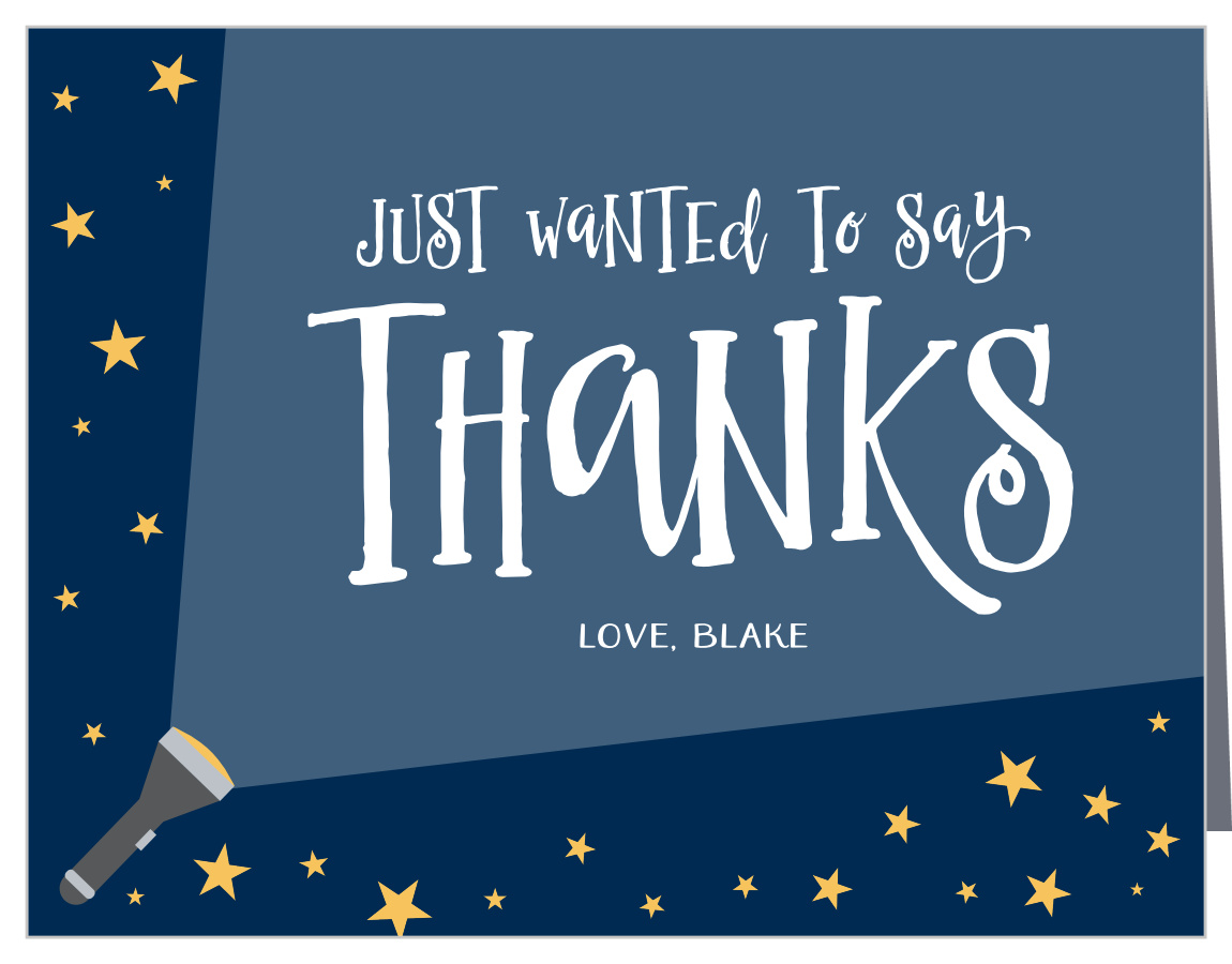 Slumber Fun Children's Birthday Thank You Cards
