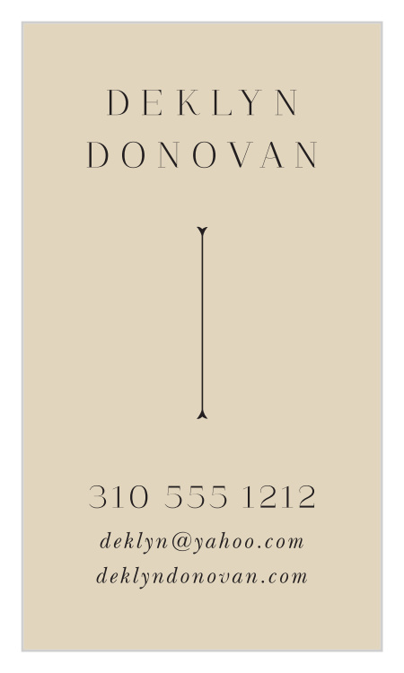 Basic Structure Business Cards