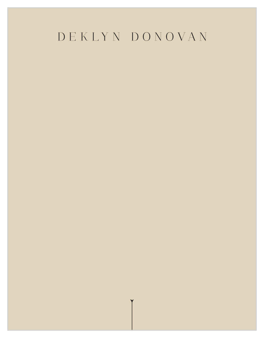 Basic Structure Business Stationery