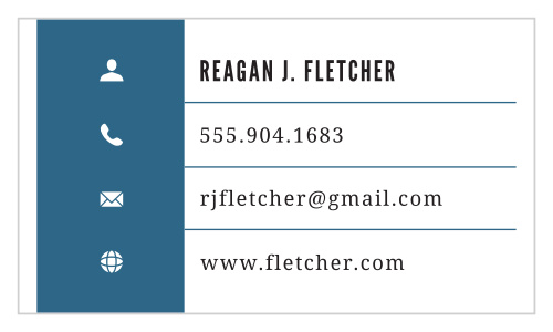 Build your professional clientele when you spread the word of your business with our Connection Icons Business Cards!