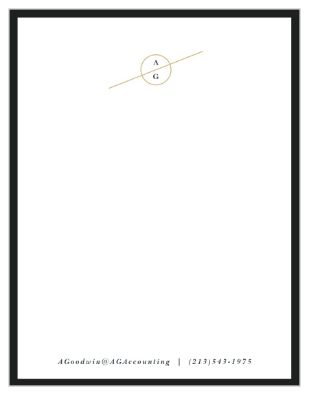 We know that you want business stationery that is representative of you as a professional, and we believe that our Circle & Line Business Stationery are the best blends of modern, elegant, and classy, just like you!