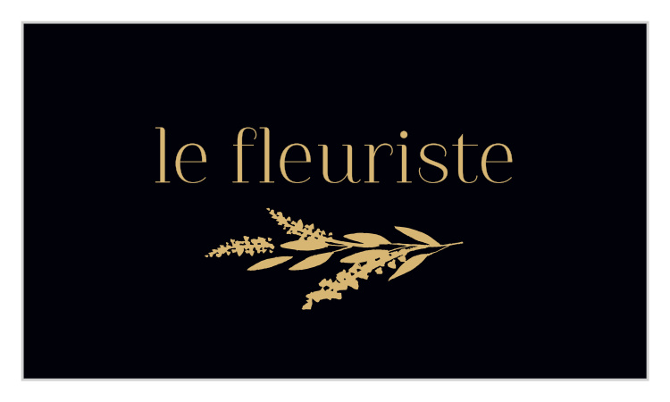 Florist Branch Business Cards