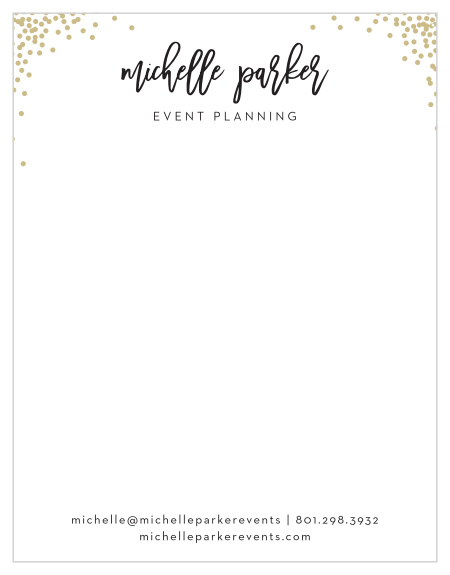 Event Planner Business Stationery