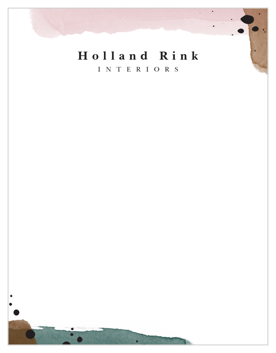 Fresh Composition Business Stationery