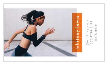 Our Photo Aside Business Cards are perfect for showing clients what your business is all about without having it written out, but rather display it in a photo instead! 