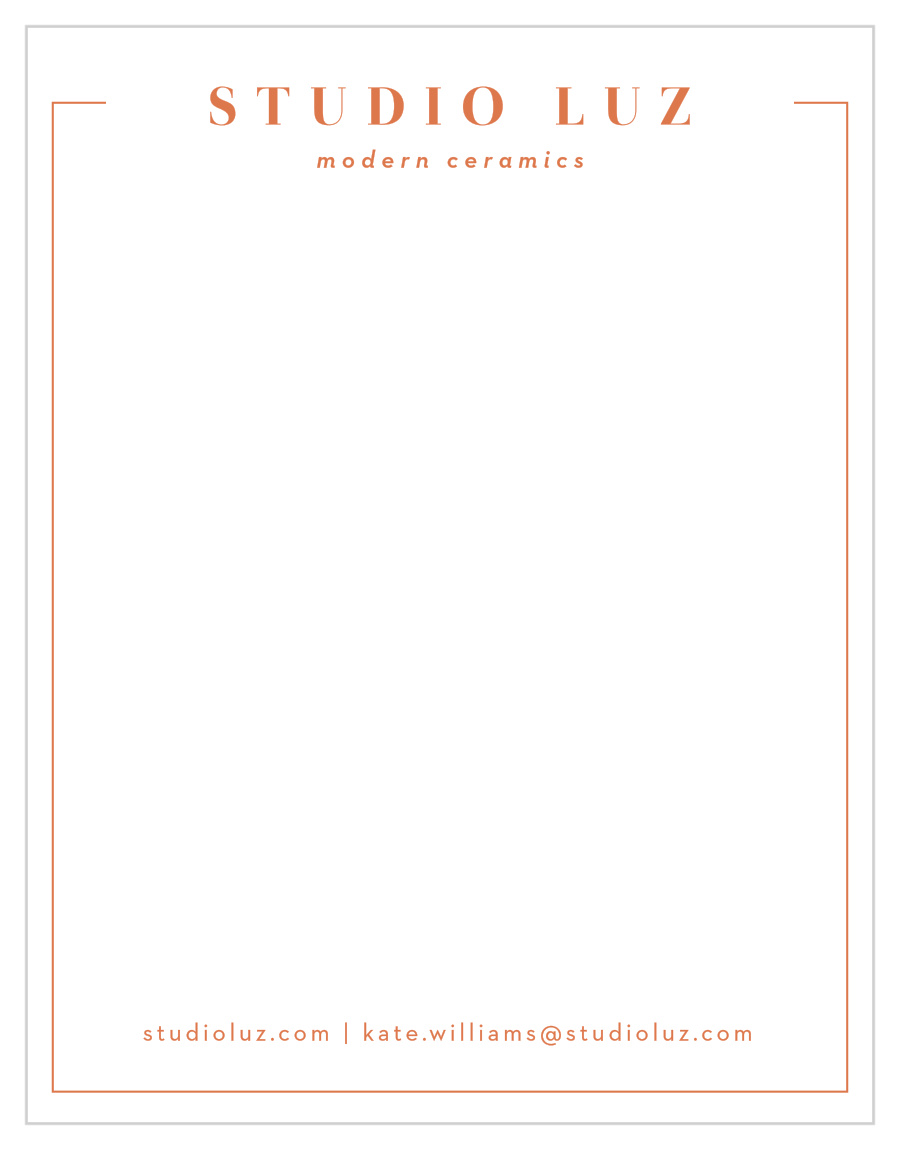 Modern Maker Business Stationery