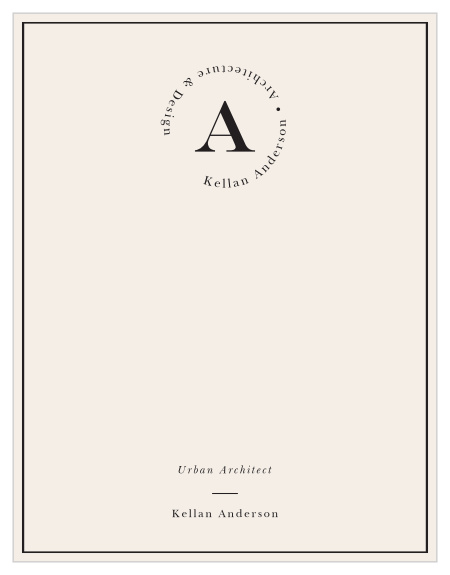 Encircled Info Business Stationery