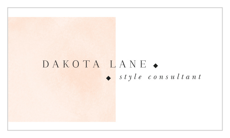 Textured Block Business Cards