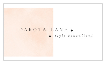 With a sleek, elegant and modern design, our Textured Block Business Cards are perfect to fit any color palette!