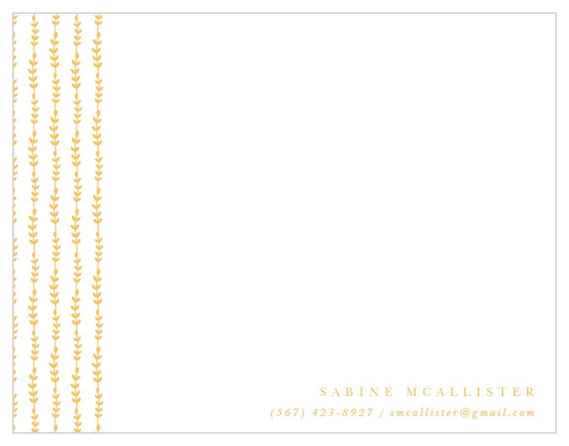 Sweet Vines Business Stationery