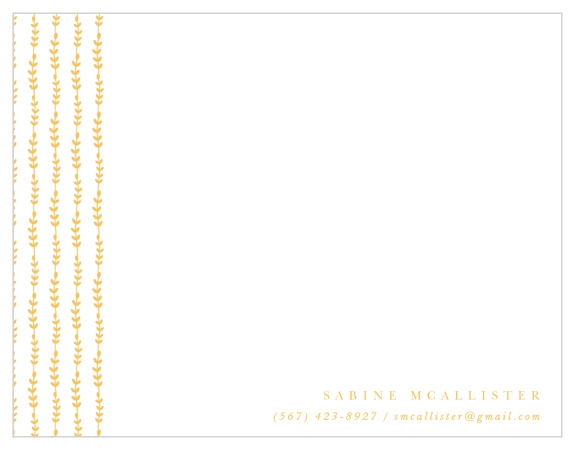 Sweet Vines Business Stationery