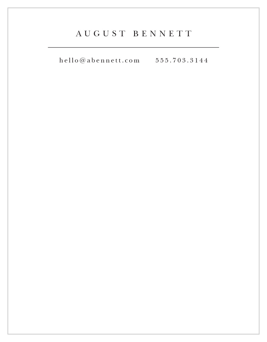 Professional Consultant Business Stationery