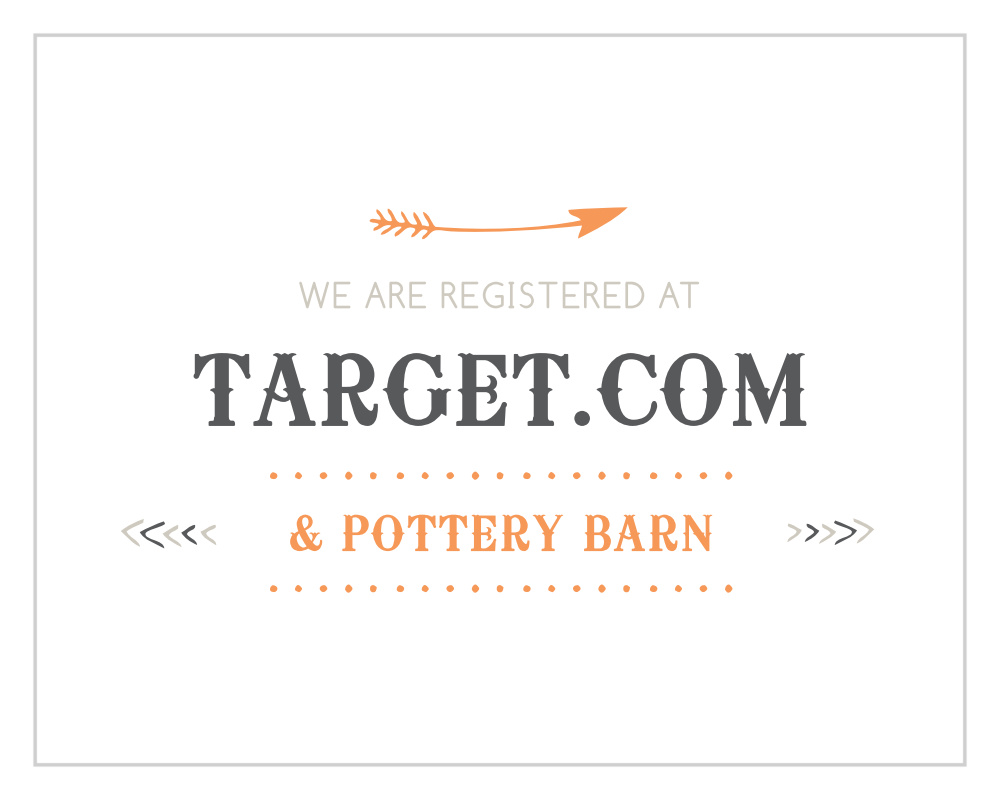 Modern Paisley Registry Cards
