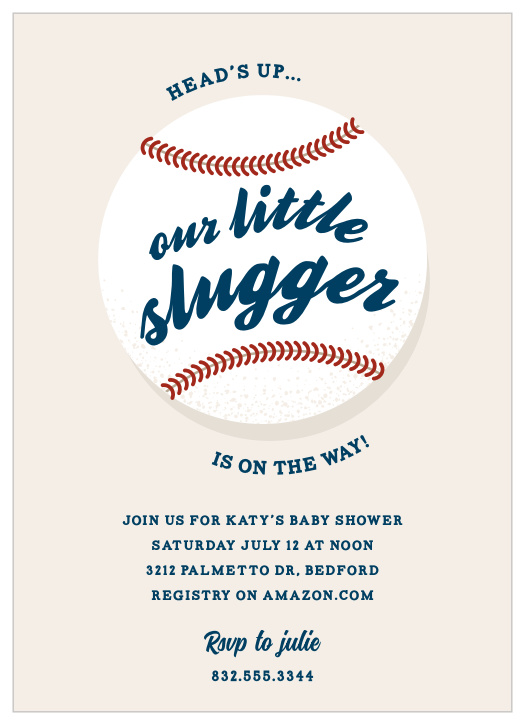 Announce the newest member of your family with the help of their big brother! Celebrate with a fun park barbecue and a game of slow pitch! 