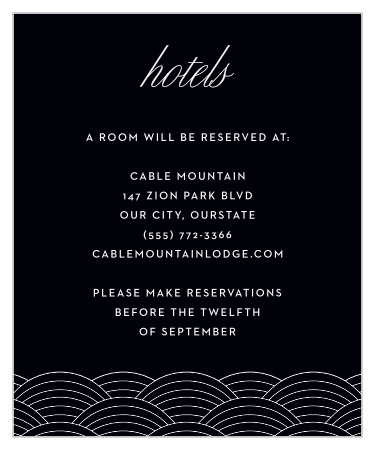 Atlanta Skyline Accommodation Cards
